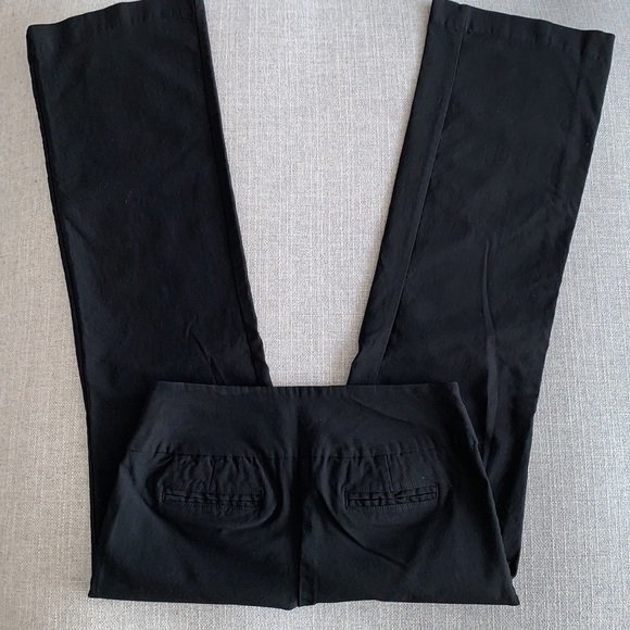 ✨GEORGE BLACK STRAIGHT LEG DRESS PANTS SIZE: US 4P - Picture 4 of 4